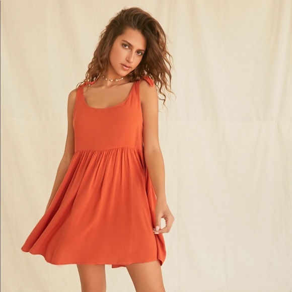 Forever 21 Dresses & Skirts - Rust color sun dress • loose fitting scoop neck